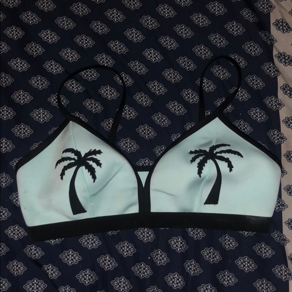 Turquoise Swim Top